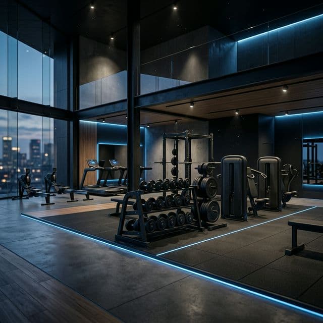 Ambiente de treino premium